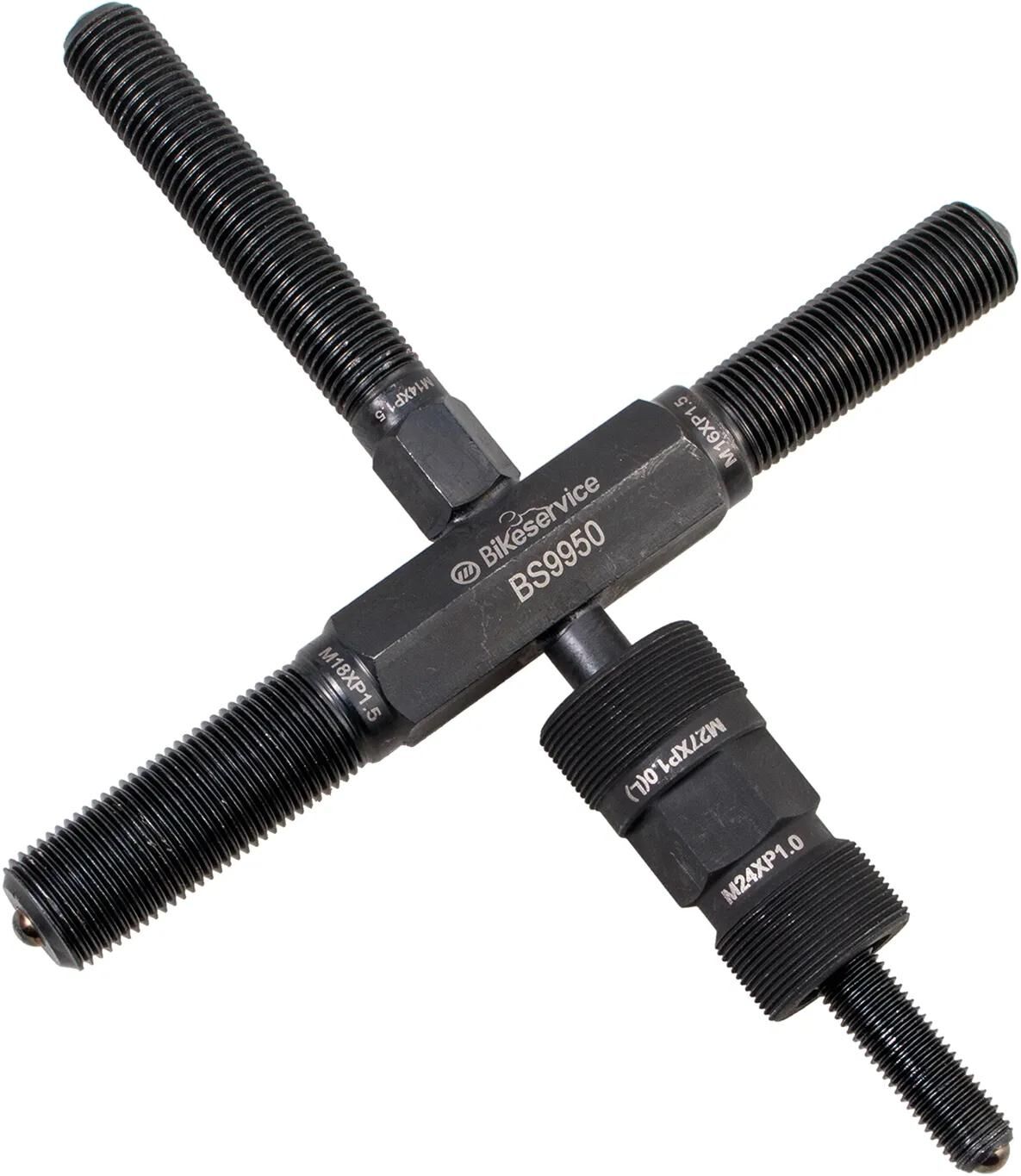 Extracteur de volant d'inertie Bikeservice 6 en 1 extracteur de volants d'inertie 6 en 1 bs
