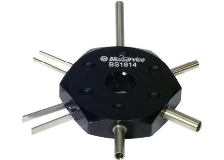 Outil de déverrouillage Bikeservice 6 en 1 montgwrkz 6in1 plug-in v noir