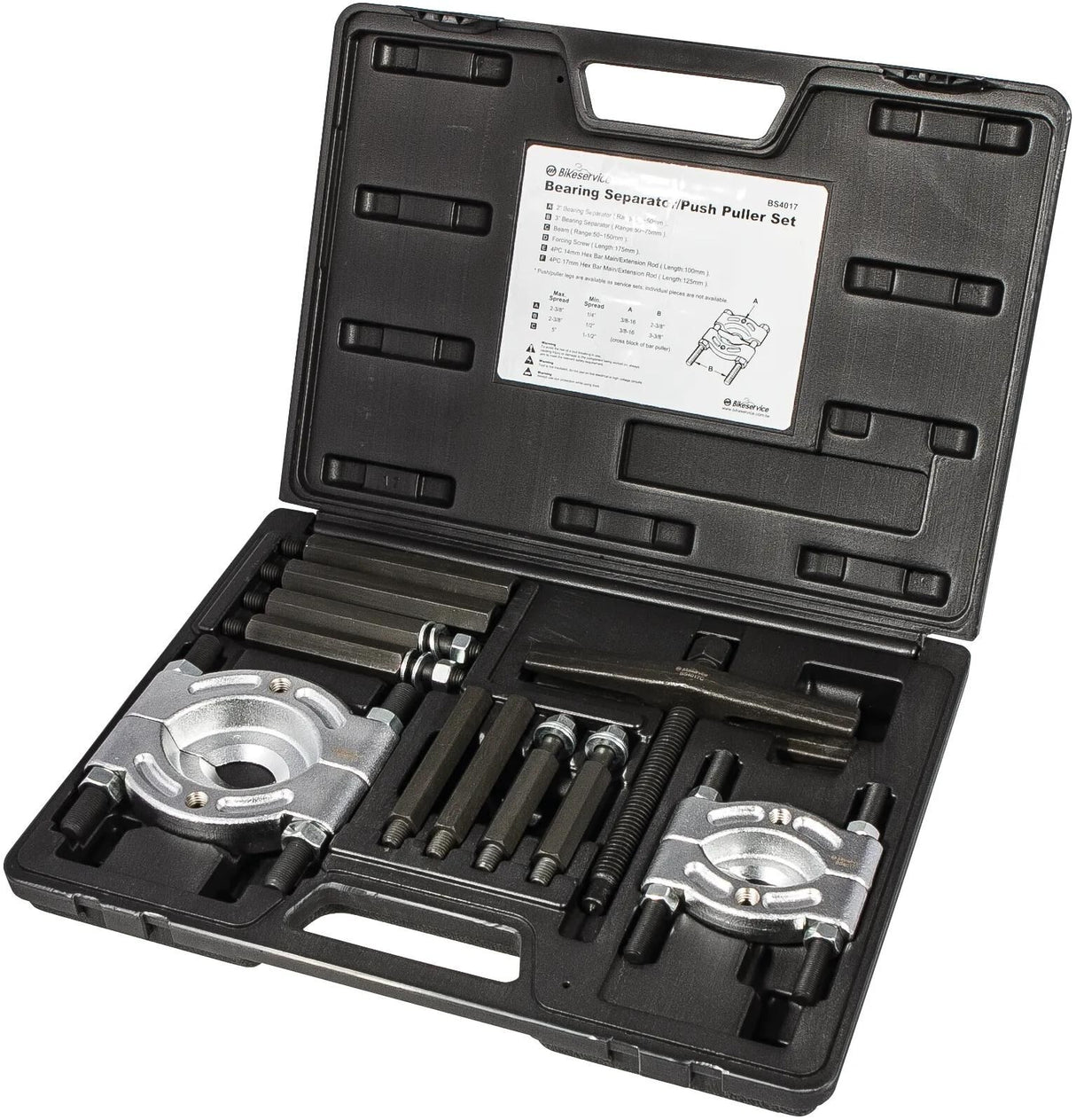 Ensemble de tracteur Bikeservice déduire uni bst 11tlg