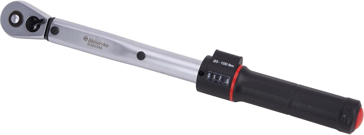 Clé dynamométrique Bikeservice clé dynamométrique bst 3 8 rotation 20-100nm