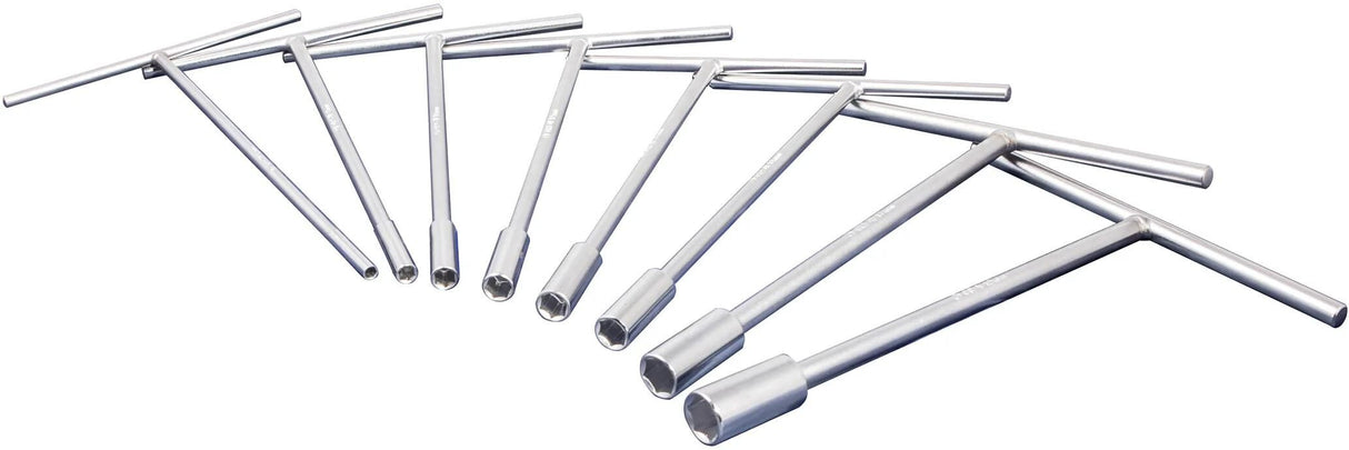 Bikeservice jeu de tournevis poignée de vitesse d'obturation bst au6knt 8 pièces 300 mm