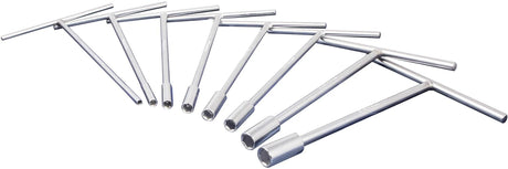 Bikeservice jeu de tournevis poignée de vitesse d'obturation bst au6knt 8 pièces 300 mm
