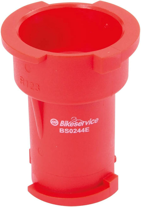 Bikeservice pièce de raccordement buse de raccordement bst f bouchon de radiateur rouge