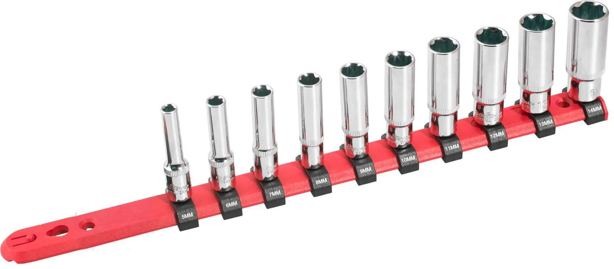 Bikeservice jeu de clés à douille pcschlein bst 1 4 6knt 10pcs