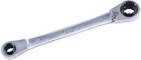 Clé à cliquet de service de vélo 4 en 1, double anneau de verrouillage 4 en 1 sw 14 17 18 19 mm