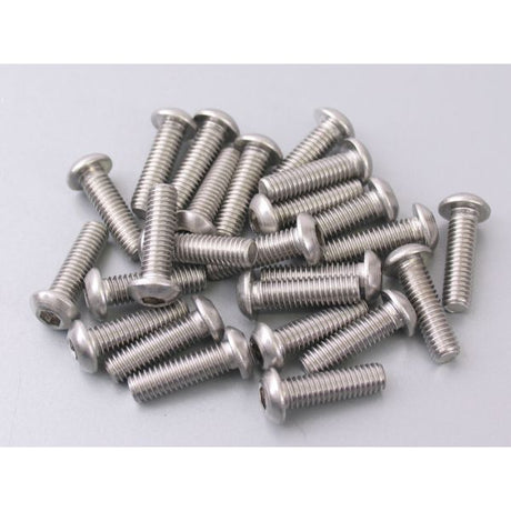 Allenbout Bolkop M6 x 20 mm en acier inoxydable 25 pièces (214291)