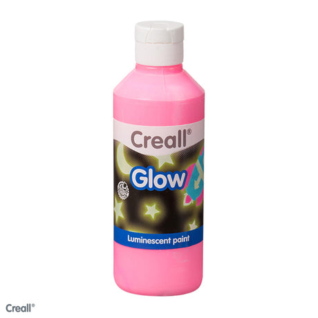 Creall brille dans le noir peinture rose 250ml