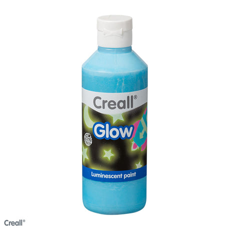 Creall brille dans le noir peinture bleu 250ml