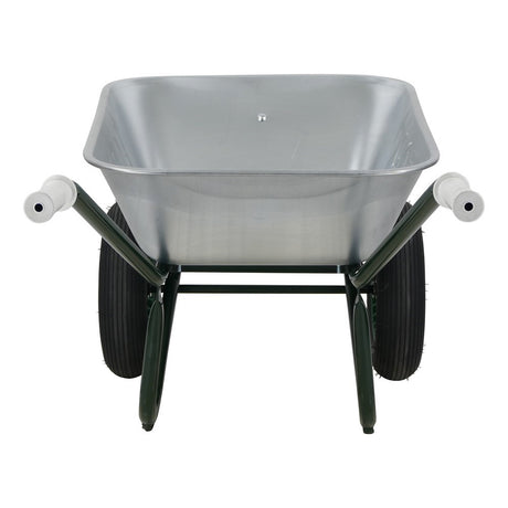 Fort products brouette 90l galvanisée 2 roues 1
