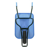 Brouette de jardin Fort 515 90 bleu bébé 2 plis