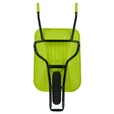 Brouette de jardin Fort 515 90 citron vert 2 plis