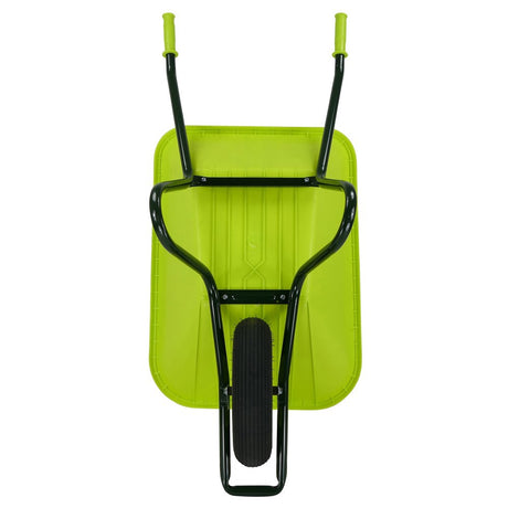 Brouette de jardin Fort 515 90 citron vert 2 plis
