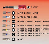 Connex COXB973932 Jeu d'embouts 32 pièces