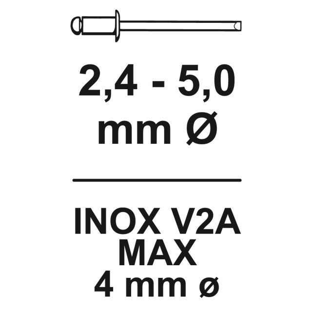 Pince à rivets Connex 260mm - coxt195260