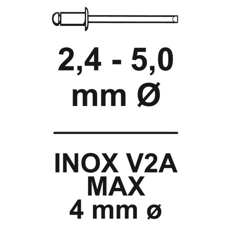 Pince à rivets Connex 260mm - coxt195260
