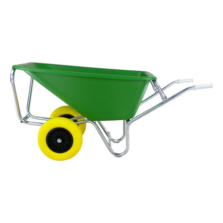 Fort products brouette f s 165l conteneur HDPE vert 2 roues ne fuit plus jamais