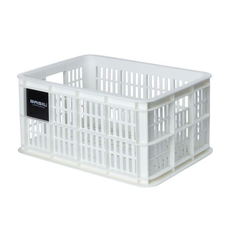 Basil Fietskrat S - Small - 17,5 litres - blanc