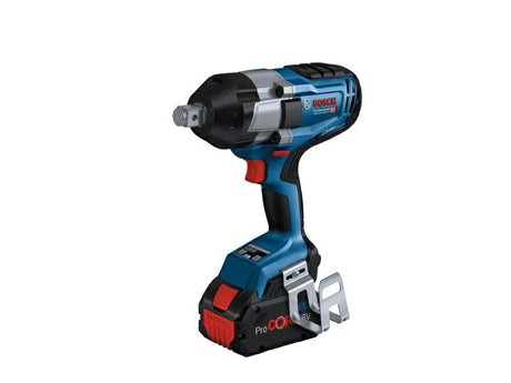 Bosch bleu gds 18v-1050 h | clé à chocs professionnelle | avec 2 batteries 5,0 Ah et chargeur - 06019j8522