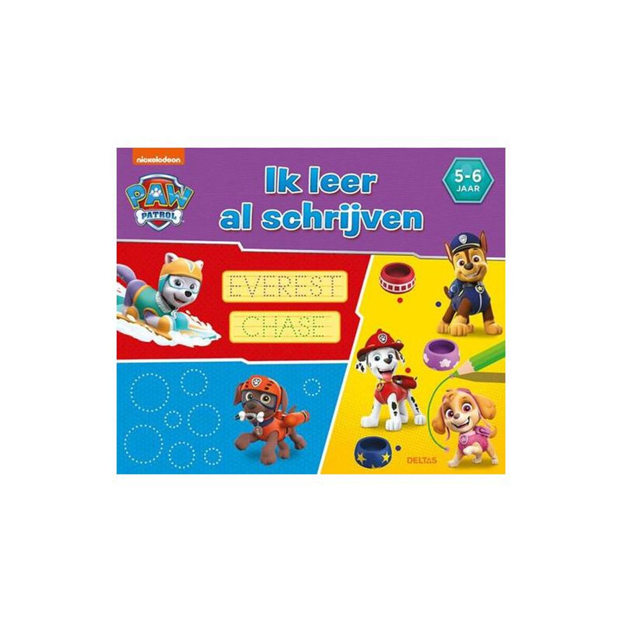 Pat' Patrouille Deltas, j'apprends déjà à écrire