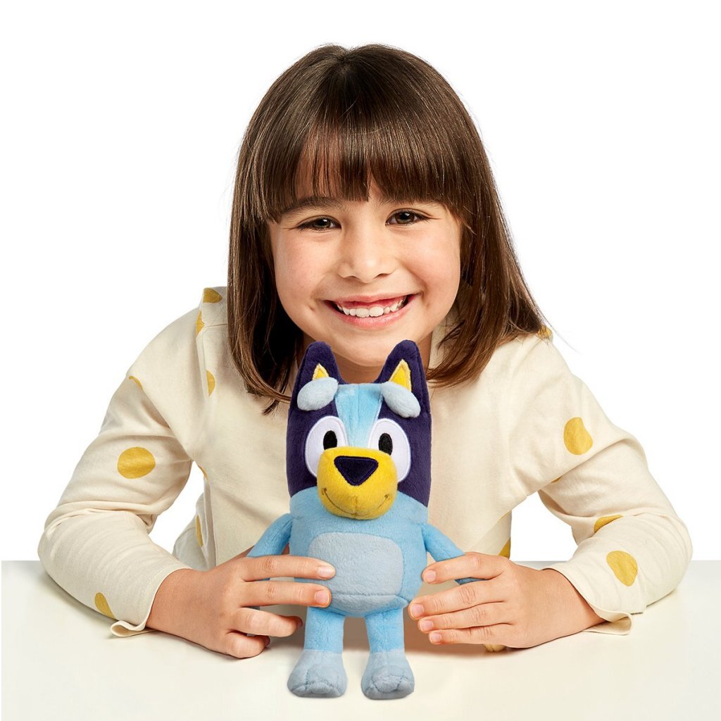 Moose Toys peluche bleue en peluche, 20 cm