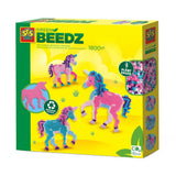 Ses creative ses green beedz - set de perles thermocollantes licorne