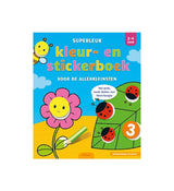 Livre de coloriage et d'autocollants super amusants Deltas (2-4 ans)