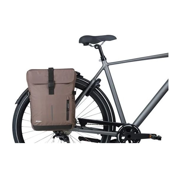Sac basilic move double marron | 30l