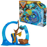 Monster Jam Megalodon Loop of Doom Ensemble de jeu de cascade