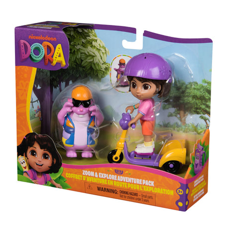 Dora l'exploratrice Spin Master Dora Play Figure Set avec Dora, Tico et Scooter - Jouets.