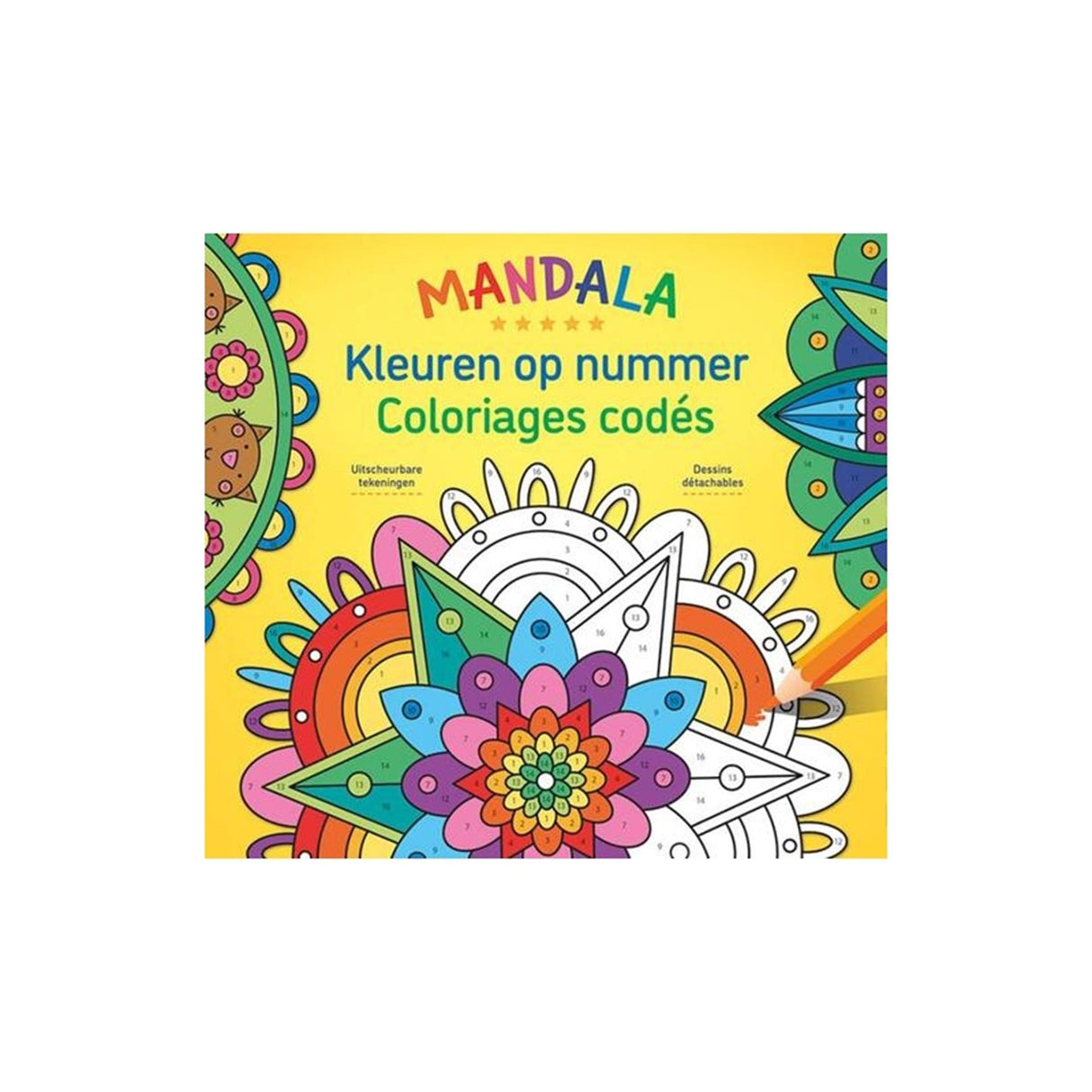 Mandala Deltas couleur par numéro