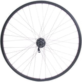 Roue avant Shimano 28 29 622x19c Jante Ryde Andra 30 avec moyeu FH-M525 pour disque de frein 6 boulons - noir