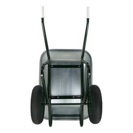 Fort products brouette 90l galvanisée 2 roues 1