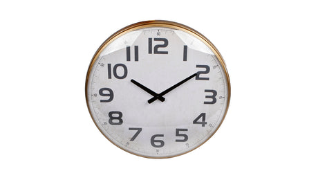 Autres marques horloge murale Dresde 43x6,5x43 cm laiton métal