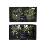 Décoration pendentif de Noël Decoris lot de 2 pièces ø8cm