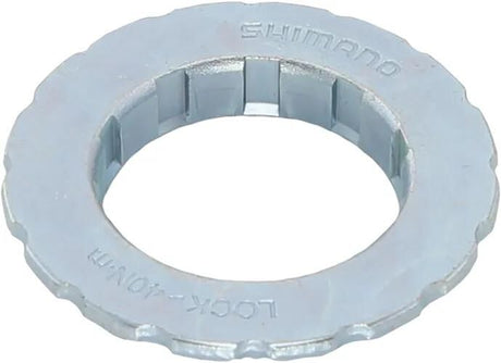 Cale de bague de verrouillage Shimano. f.sm-rt10 argent