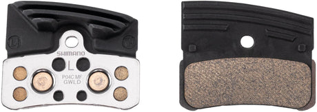 Plaquettes de frein à disque en métal Shimano p04c-mf pour br-m9220