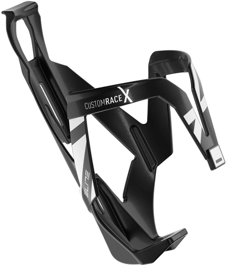 Porte-bidon Elite custom race x noir brillant blanc