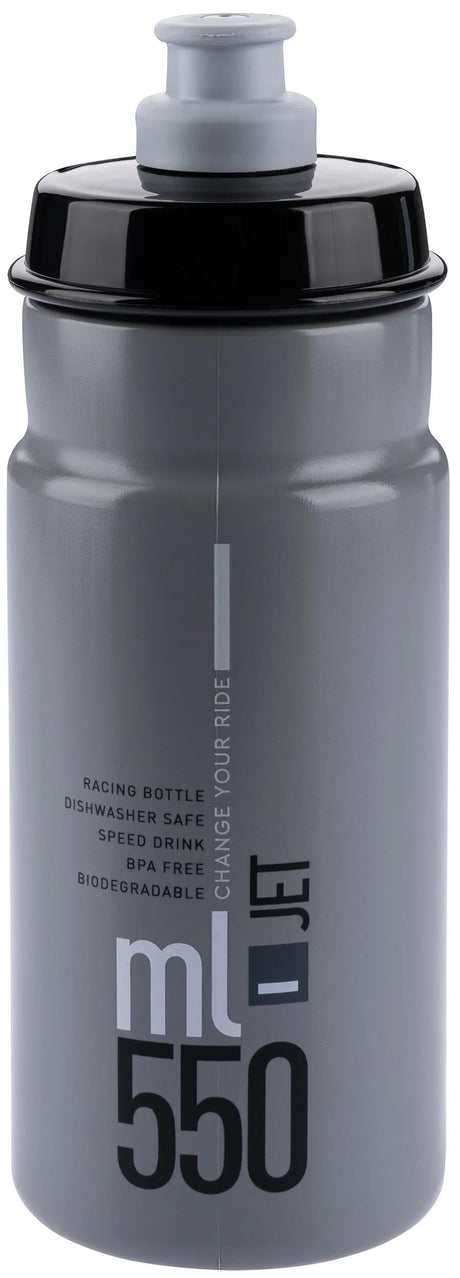 Bouteille d'eau Elite jet plus bouteille jet plus 550ml gris clair