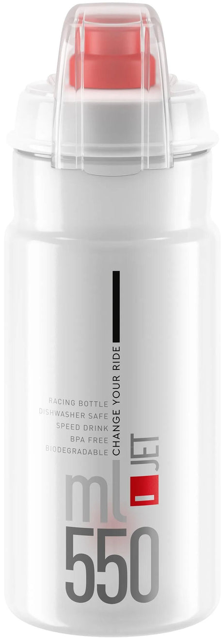 Flacon Elite avec bouchon de protection jet plus transparent 550ml