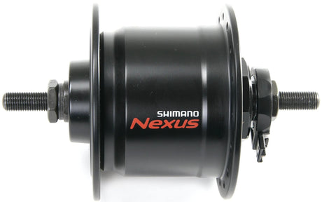 Shimano moyeu dynamo dh-c3000 cale.hub dyn.dhc3003 28h sol.essieu 6v 3w bl.e2