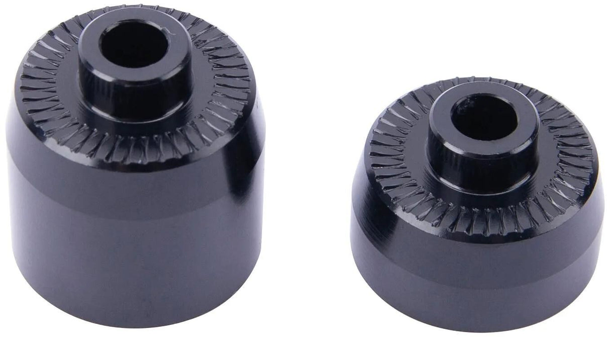 Contec adaptateur d'essieu moyeu de centrale adaptateur ct réducteur de centrale qr, noir