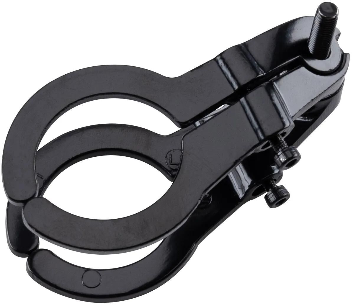 Sturmeyarcher Herrmans Headlight Bracket Fl-BRK 31,8 mm en aluminium noir
