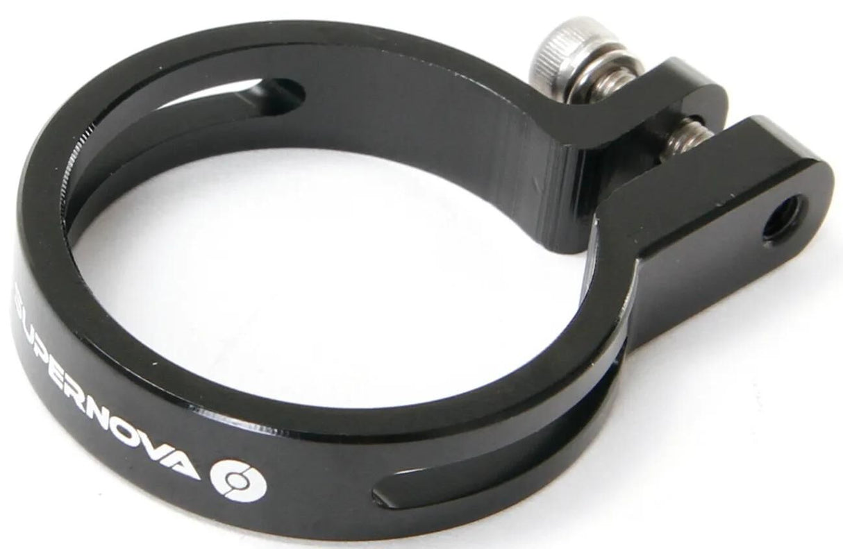 Supernova collier de tige de selle collier de tige de selle 31,6mm noir