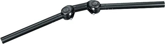 Guidon Ergotec ahs superlight 25.4 réglable noir