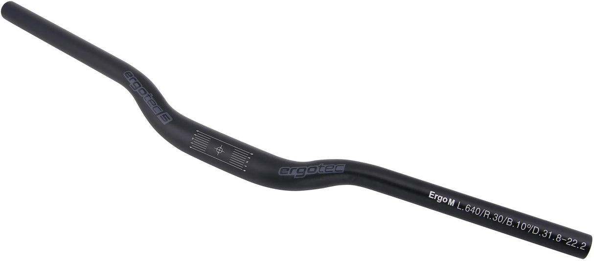 Ergotec Direering ergo m 31,8 640 mm noir mat noir