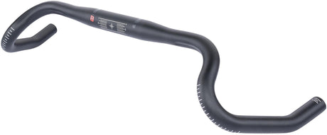 Elvedes ergotec guidon gravier 440 580mm 31,8 21° aluminium noir