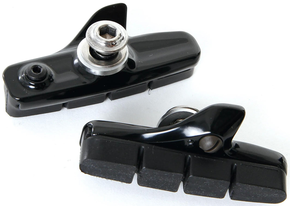 Plaquettes de frein à cartouche Shimano avec cale de chaussure. chariot de paire.
