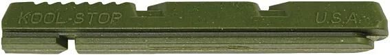 Kool-stop kool stop patin de frein v2 br.shoe kool st.supra 2 jantes en céramique verte