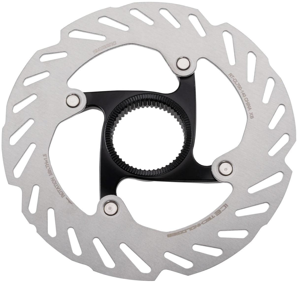 Disque de frein Shimano rt-cl700. cale.rotors de frein cl700 140mm cl ext. rtcl700