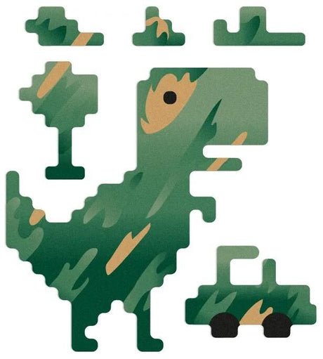 Autocollants réfléchissants berlin réflexes décalcomanies refl.sticker refl.berlin décalcomanies t-rex camouflage
